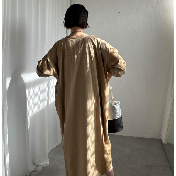 画像5: ●SALE●【LIVEご紹介アイテム】オーバーシルエットドッキングワンピ (5)