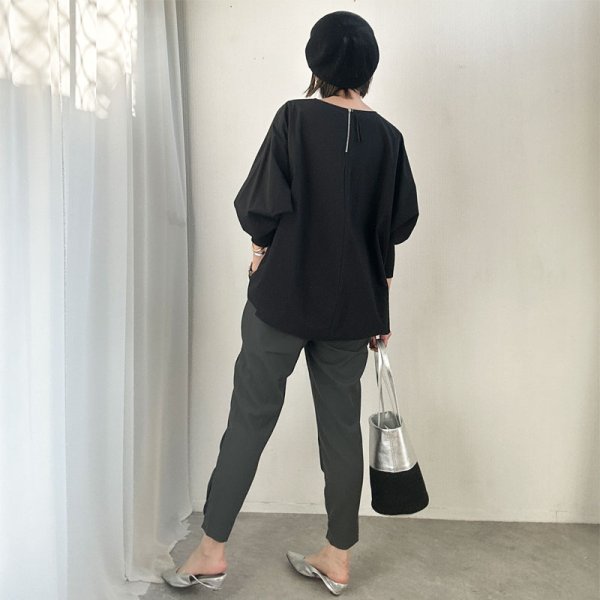 画像8: ●本革×キャンバス●ドッキングデザイン●【LIVEご紹介アイテム】ドッキングレザーバケツバッグ (8)