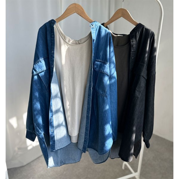 画像5: ●新色登場!!くたっとした風合いと色合いが可愛い●【LIVEご紹介アイテム】●ウォッシュカラータンク (5)