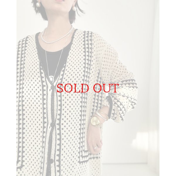 画像5: ●SALE●【LIVEご紹介アイテム】クロシェカーディガン (5)