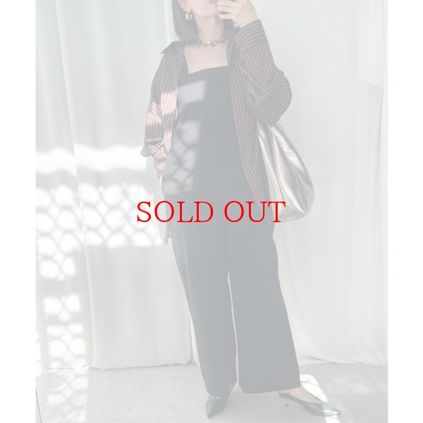 画像2: ●半額SALE●【1/10 LIVEアイテム】●ボルドーストライプシャツ (2)