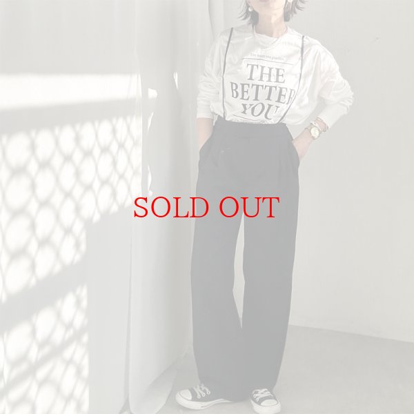 画像10: ●再販●大人っぽロゴ【LIVEご紹介アイテム】●シンプルロゴロンT (10)