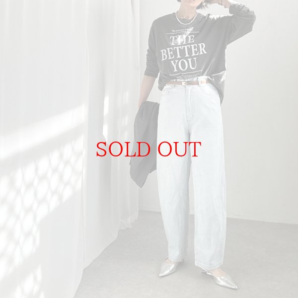 画像8: ●再販●大人っぽロゴ【LIVEご紹介アイテム】●シンプルロゴロンT (8)