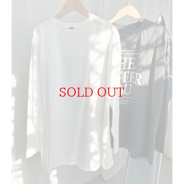 画像7: ●再販●大人っぽロゴ【LIVEご紹介アイテム】●シンプルロゴロンT (7)