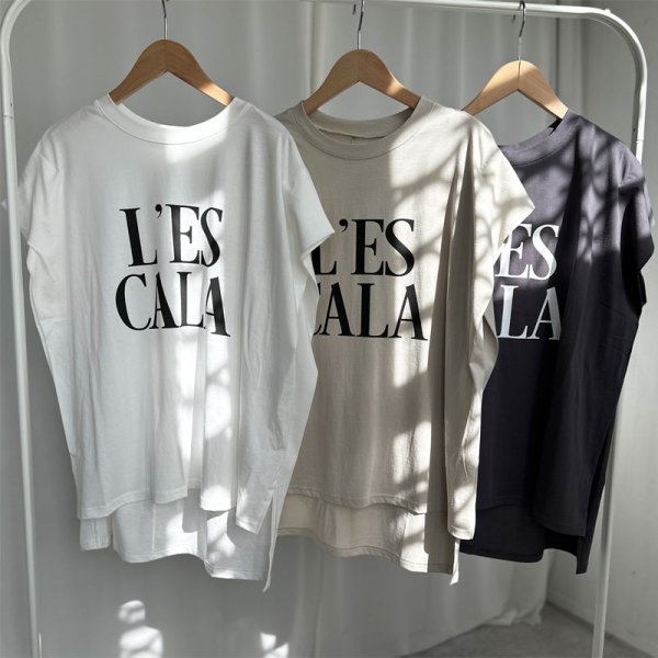 画像2: ●新色登場◎再販【LIVEご紹介アイテム】●BIGロゴフレンチT (2)