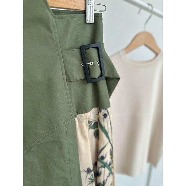 画像3: ●SALE⚫︎【LIVEご紹介アイテム】●アシメデザインドッキングスカート (3)