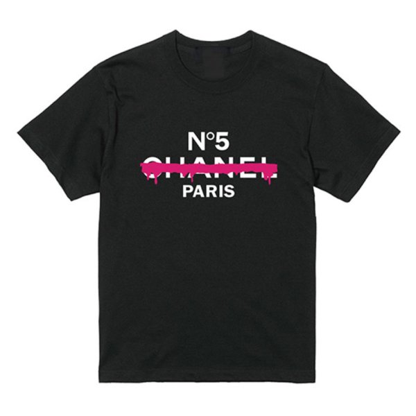 画像2: ◆大人気パロディシリーズ●【LIVEご紹介アイテム】パロディT【C】ピンクペイントロゴTYPE (2)