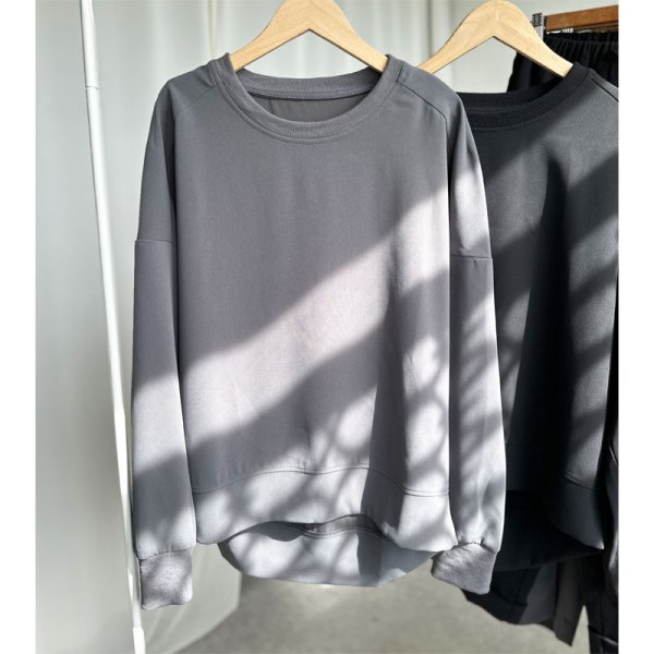 画像7: ●限定SALE●カーデライクオーバージャケットシリーズ●【LIVEご紹介アイテム】スエットライクプルオーバー (7)