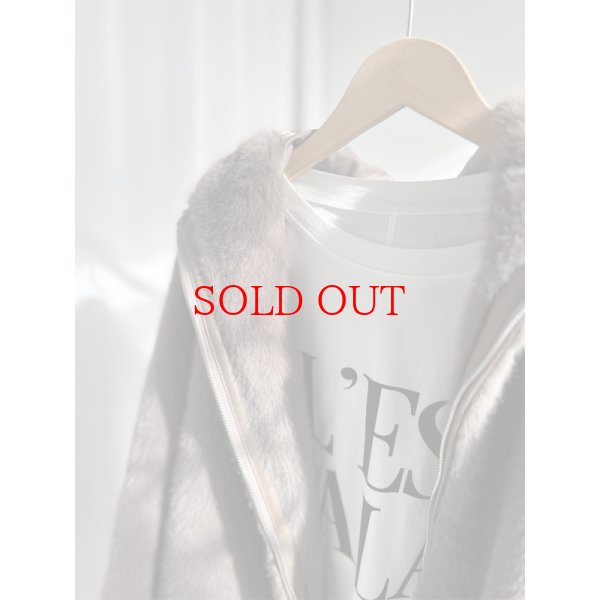 画像5: ●上質エコファーワイドスリーブフーディジャケット●【LIVEご紹介アイテム】 (5)