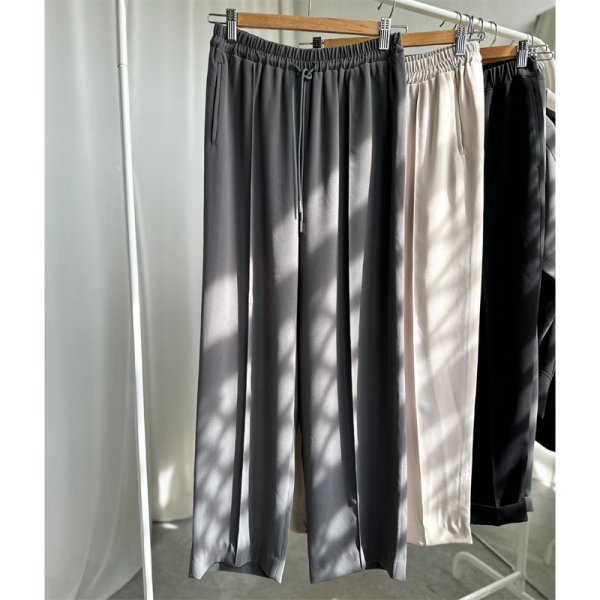 画像5: ●限定SALE●カーデライクオーバージャケットシリーズ●【LIVEご紹介アイテム】ワイドパンツ (5)