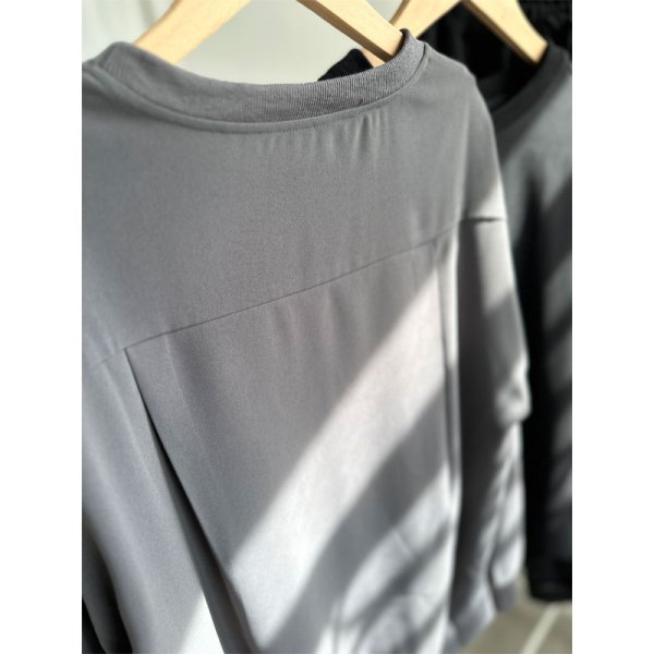 画像9: ●限定SALE●カーデライクオーバージャケットシリーズ●【LIVEご紹介アイテム】スエットライクプルオーバー (9)