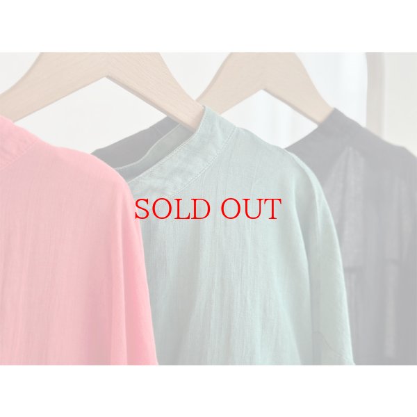 画像5: ●お問合せ殺到●【LIVEご紹介アイテム】●リブ袖シアーオーバーシャツ (5)