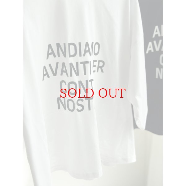 画像2: ●【LIVEご紹介アイテム】●ハーフスリーブモノトーンロゴT (2)