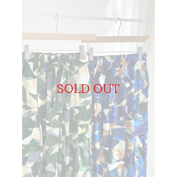 画像4: ●2wayシルエット●【LIVEご紹介アイテム】●カーゴデザイン柄パンツ (4)