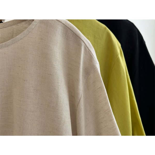 画像5: ●組み合わせ自在●【LIVEご紹介アイテム】●リネンミックスプルオーバー(セットアップ可能) (5)