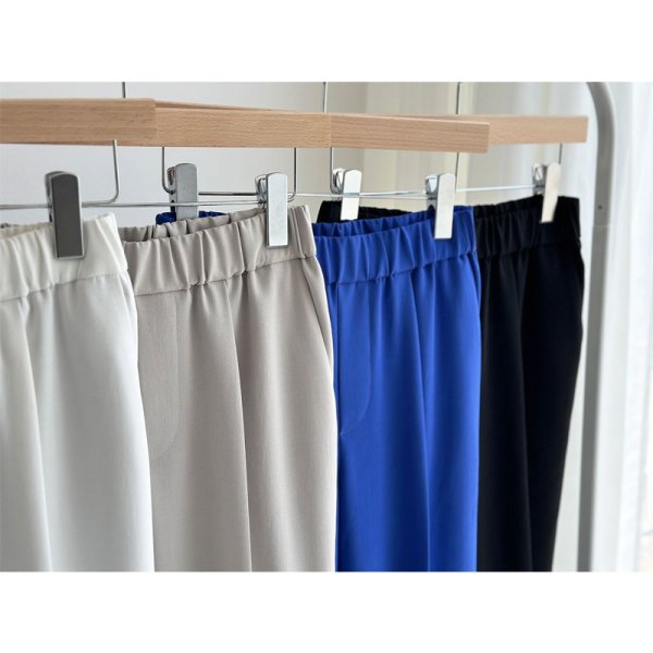 画像2: ●セットアップ対応●【LIVEご紹介アイテム】テーパードパンツ(折り返しスリーブトップスシリーズ●セットアップ対応) (2)