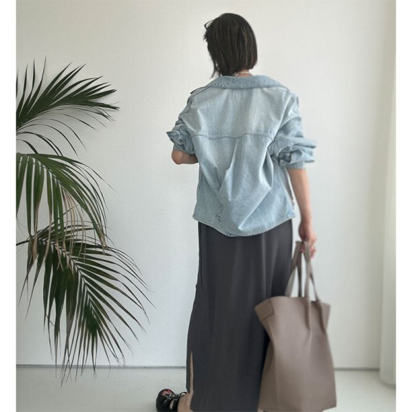 画像18: ●身長に合わせて選べる●ベーシックマルチトップスのワンピタイプが登場!!●【LIVEご紹介アイテム】ベーシックマルチ半袖ロゴワンピ (18)