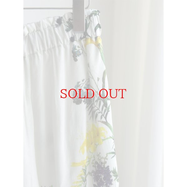 画像2: ●【LIVEご紹介アイテム】●ボタニカルプリント柄パン (2)