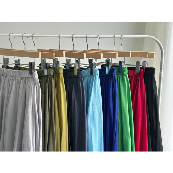 画像3: ●カラー展開豊富!●【LIVEご紹介アイテム】●カラーフレアスカート (3)