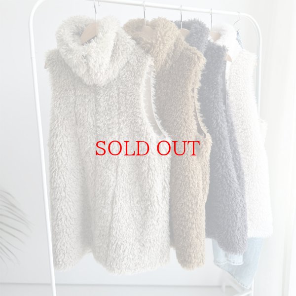 画像5: ●SALE●リバーシブルネックファーベスト【LIVEご紹介アイテム】 (5)