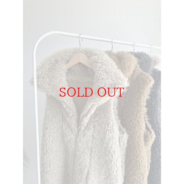 画像7: ●SALE●リバーシブルネックファーベスト【LIVEご紹介アイテム】 (7)