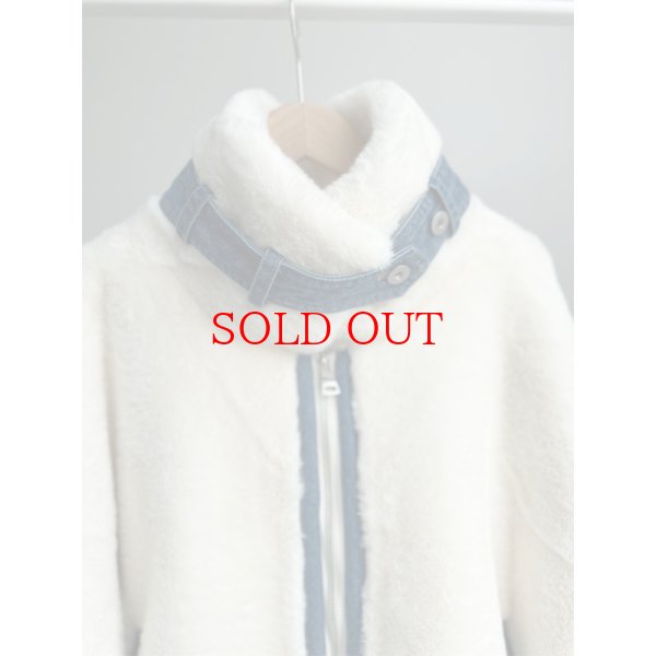 画像6: ●数量限定●デニムドッキングファージャケット●【LIVEご紹介アイテム】 (6)