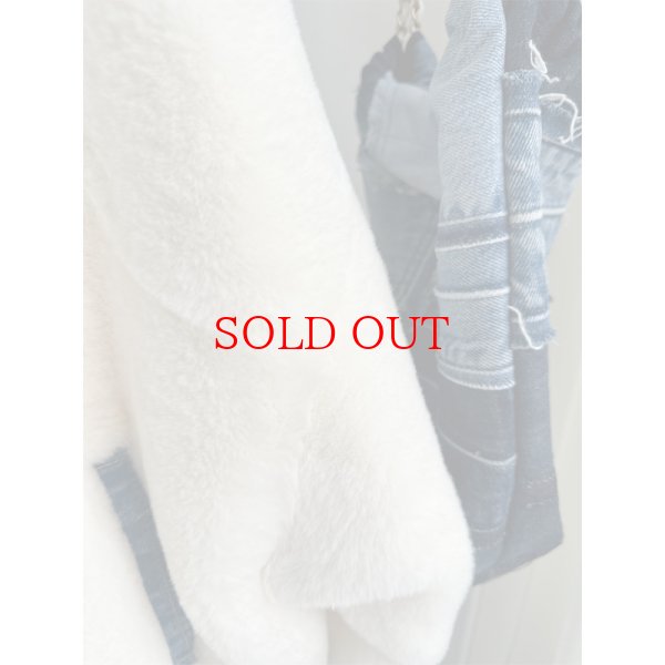 画像3: ●数量限定●デニムドッキングファージャケット●【LIVEご紹介アイテム】 (3)