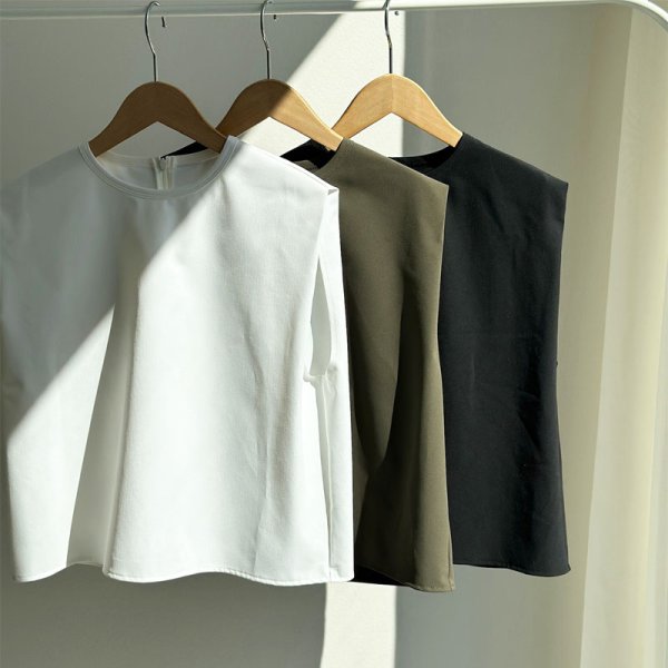 画像2: ●SALE●スラックスジョガーとセットアップ可能●【LIVEご紹介アイテム】ボックス型ショートトップス (2)