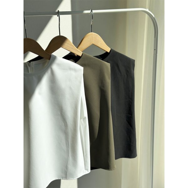 画像6: ●SALE●スラックスジョガーとセットアップ可能●【LIVEご紹介アイテム】ボックス型ショートトップス (6)