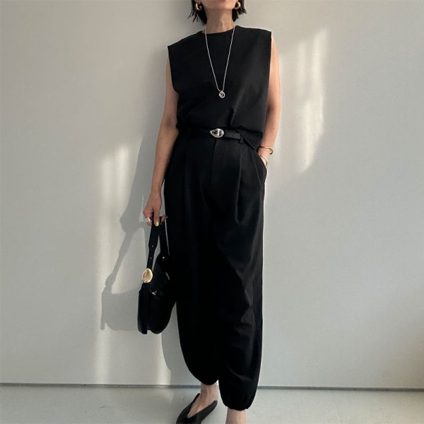 画像5: ●SALE●スラックスジョガーとセットアップ可能●【LIVEご紹介アイテム】ボックス型ショートトップス (5)