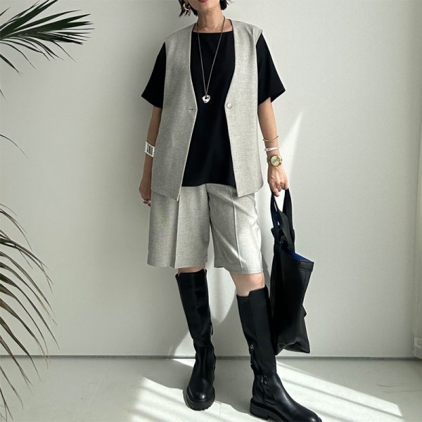 画像10: ●大人のハーフパンツ●【LIVEご紹介アイテム】(セットアップ可能) (10)