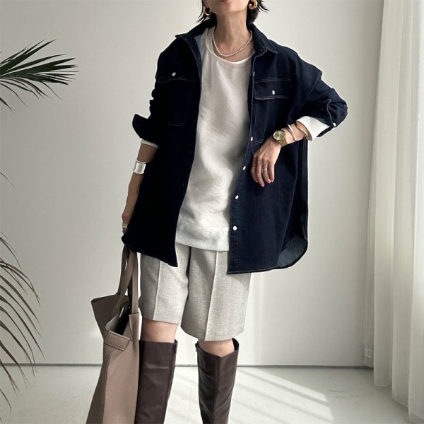 画像2: ●大人のハーフパンツ●【LIVEご紹介アイテム】(セットアップ可能) (2)