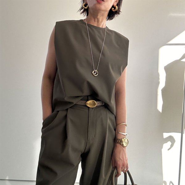 画像10: ●SALE●スラックスジョガーとセットアップ可能●【LIVEご紹介アイテム】ボックス型ショートトップス (10)