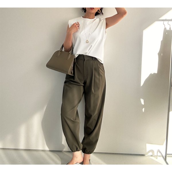 画像21: ●SALE●スラックスジョガーとセットアップ可能●【LIVEご紹介アイテム】ボックス型ショートトップス (21)