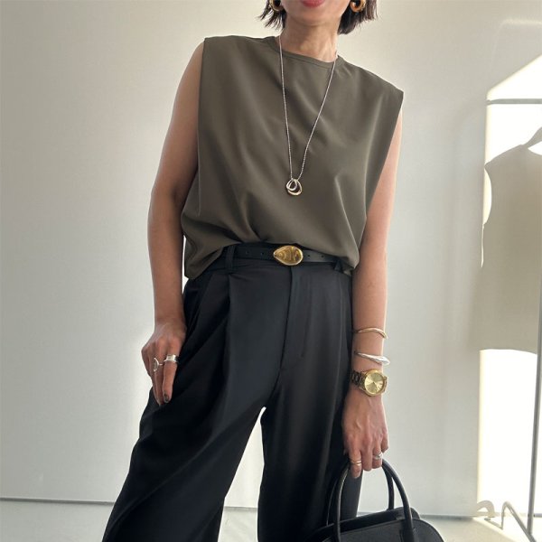 画像16: ●SALE●スラックスジョガーとセットアップ可能●【LIVEご紹介アイテム】ボックス型ショートトップス (16)