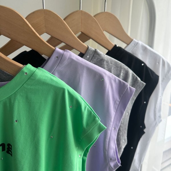 画像3: ●SALE●【LIVEご紹介アイテム】●リボンサマーロゴトップス (3)