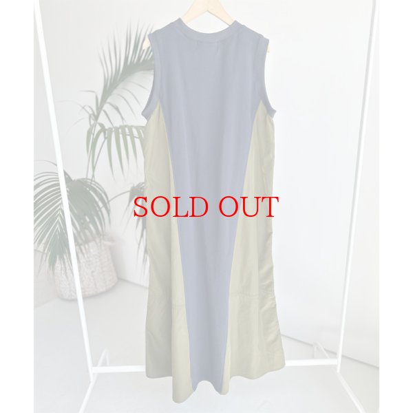 画像2: ●【LIVEご紹介アイテム】●ドッキングデザインワンピ (2)