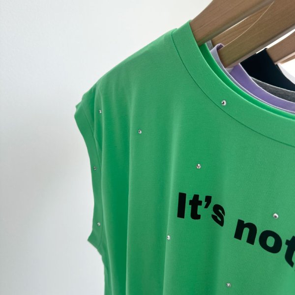 画像2: ●SALE●【LIVEご紹介アイテム】●リボンサマーロゴトップス (2)