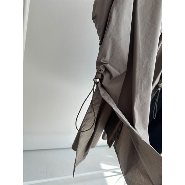 画像4: ●SALE●お袖の形を変えられる●【LIVEご紹介アイテム】●2wayスリーブシャツアウター (4)