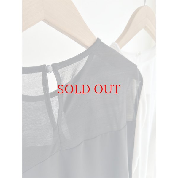 画像7: ●配色デザイン●【LIVEご紹介アイテム】●バイカラーラインシアートップス (7)