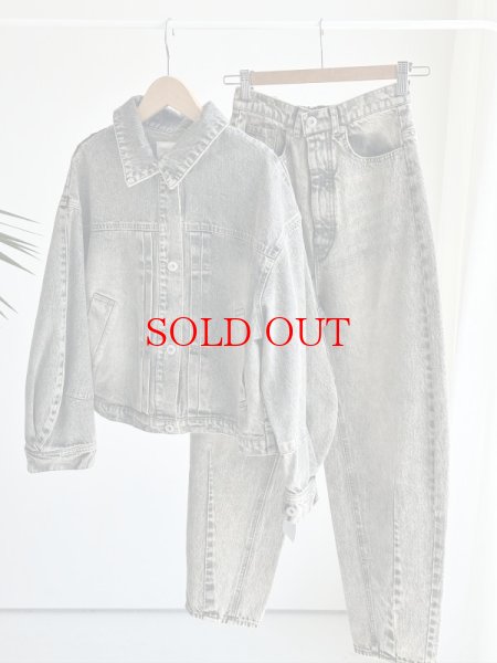 ラメルマメゾン (LA MER MA MAISON) DENIM ZIP-UP JACKET INDIGO