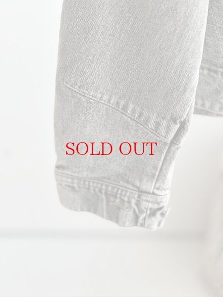 画像11: ●色合いがオシャレなデニムシリーズ●セットアップ可能●【LIVEご紹介アイテム】●カシュクールデザインデニムジャケット (11)