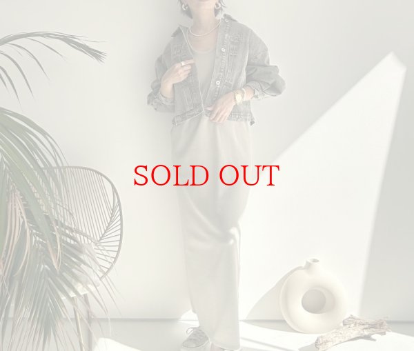 画像8: ●色合いがオシャレなデニムシリーズ●セットアップ可能●【LIVEご紹介アイテム】●カシュクールデザインデニムジャケット (8)