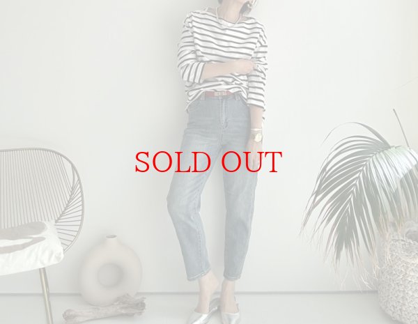 画像3: ●伸びーるデニム●ストレッチ抜群!!!●【LIVEご紹介アイテム】ストレッチテーパードデニム (3)