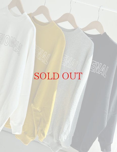 画像2: ●SALE●【12/13 LIVEアイテム】●オーバーロゴスエット (2)