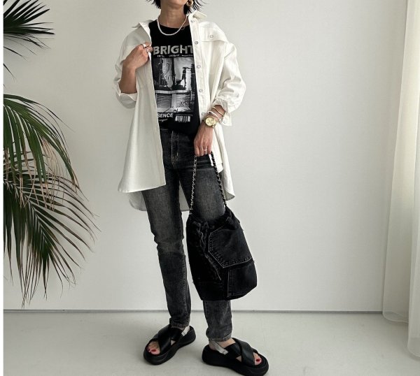 画像10: ◆ストレッチが効いて着心地抜群!!●受注●【LIVEご紹介アイテム】●オーバーデニムシャツジャケット (10)