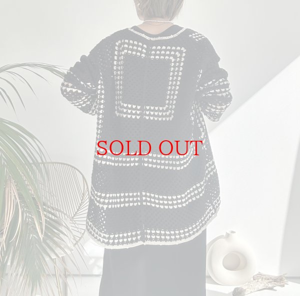 画像10: ●SALE●【LIVEご紹介アイテム】クロシェカーディガン (10)