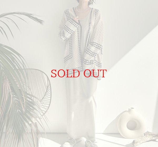 画像4: ●SALE●【LIVEご紹介アイテム】クロシェカーディガン (4)