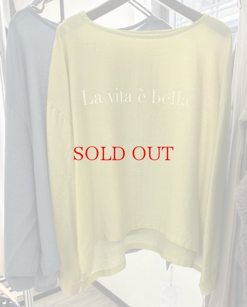 画像7: ●ロゴアイテムを大人っぽく着られる◎●【LIVEご紹介アイテム】●2wayスリーブシアーロゴプルオーバー (7)