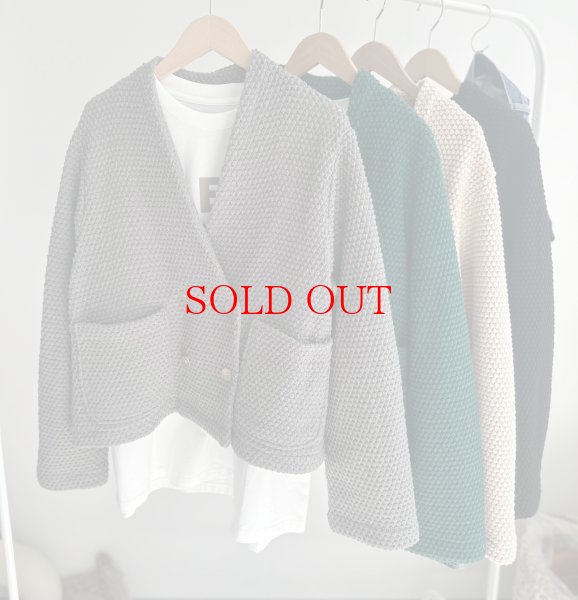 画像4: ●SALE●ジャケットのきちんと感とカーデの気楽さ●【12/16 LIVEアイテム】●クラシカルカーデジャケット (4)